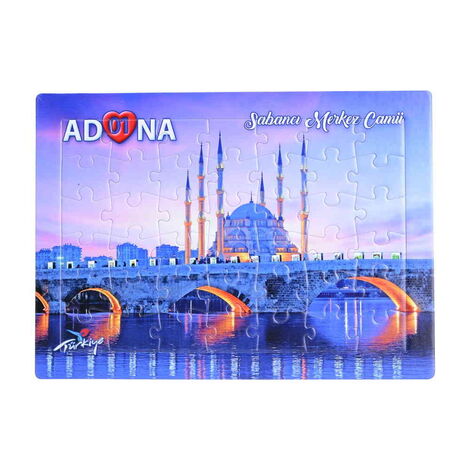 Toptan Adana Temalı Uv Baskılı Puzzle 190x270 mm - 6