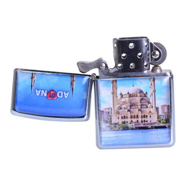 Adana Themed Custom Printed Metal Gasoline Lighter - Thumbnail