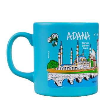 Adana Themed Customised Serigraphy Printed Ceramic Mug 82x90 mm - 7