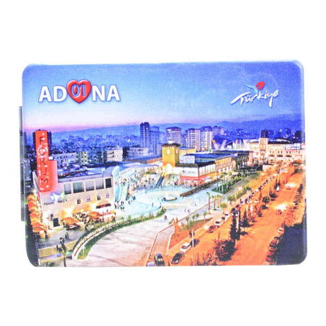 Adana Themed Customised Uv Printed Rectangle Compact Mirror 85x62x11 mm - 5