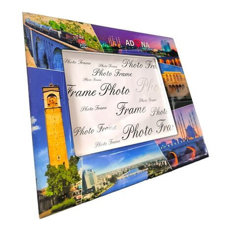 Adana Themed Epoxy Photo Frame Travel Souvenir 13x18 Cm