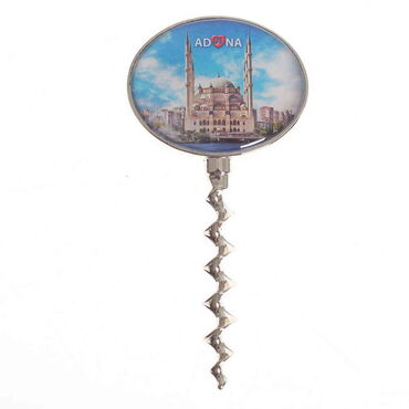 Adana Themed Metal Magnetic Customised Corkcscrewer - 5