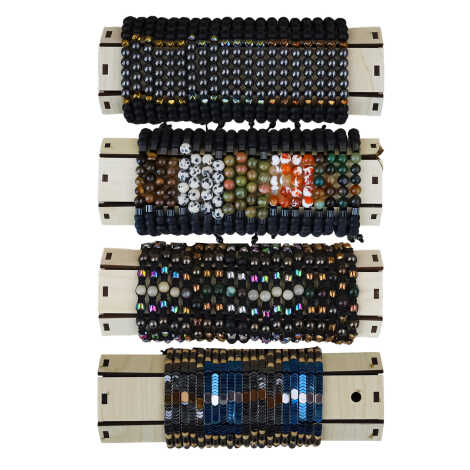 Adjustable Beaded Bracelet - 1