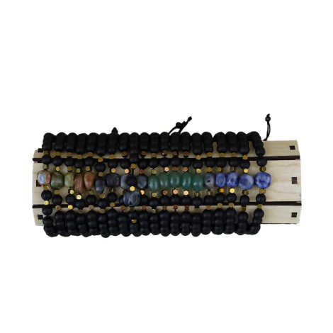 Adjustable Beaded Bracelet - 4