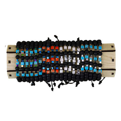 Adjustable Beaded Bracelet - 11