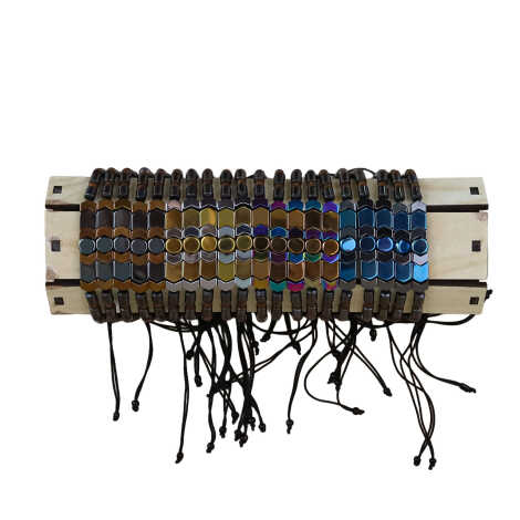 Adjustable Beaded Bracelet - 12