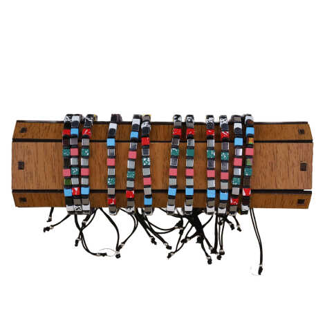 Adjustable Beaded Bracelet - 2