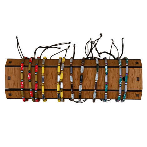 Adjustable Beaded Bracelet - 5