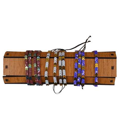 Adjustable Beaded Bracelet - 6