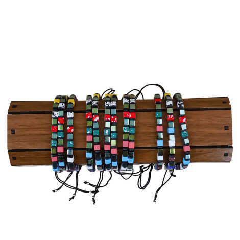 Adjustable Beaded Bracelet - 7