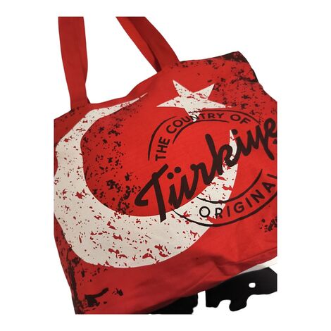 Aging Effect T rkiye Themed Beach Bag