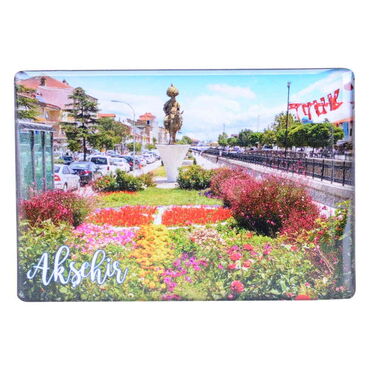 Myros - Toptan Akşehir Temalı Myros Dikdörtgen Magnet 80x55 cm