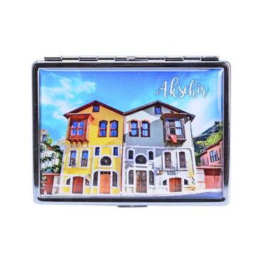 Aksehir Themed Metal Cigarette Case 103x80x11 mm - 5