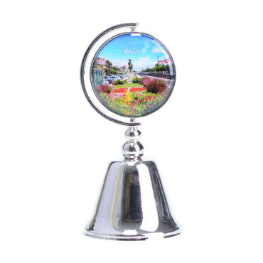 Myros - Aksehir Themed Collectible Souvenir Metal Bell 44x90 mm