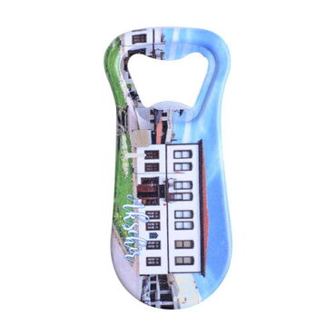 Aksehir Themed Customised Uv Printed Plastic Base Plastic Base Bottle Opener 95x43 mm - Thumbnail