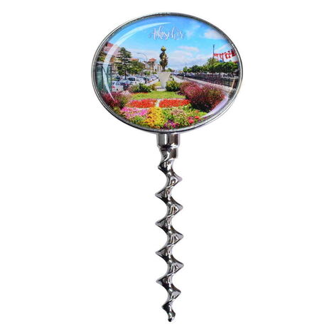 Aksehir Themed Metal Magnetic Customised Corkcscrewer - 1