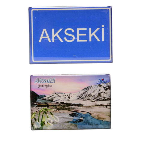 Toptan Akseki Temalı Myros Dikdörtgen Magnet 80x55 cm - 4