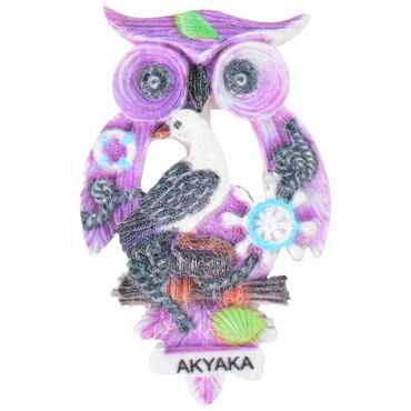 Toptan Akyaka Temalı Polyester Uv Baskılı Magnet - 7