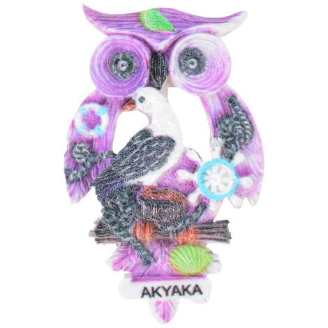 Toptan Akyaka Temalı Polyester Uv Baskılı Magnet - 7