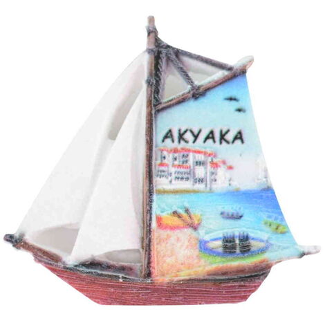 Toptan Akyaka Temalı Polyester Uv Baskılı Magnet - 27