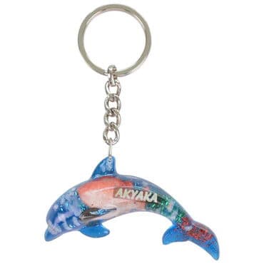 Wholesale Akyaka Themed Clear Polyester Keychain - 10