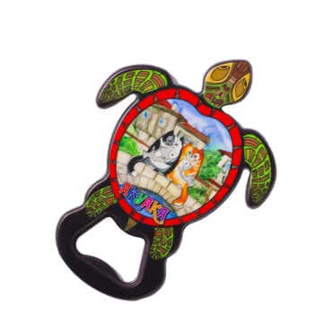 Akyaka Themed UV Printed Turtle Bottle Opener - Standart - 2