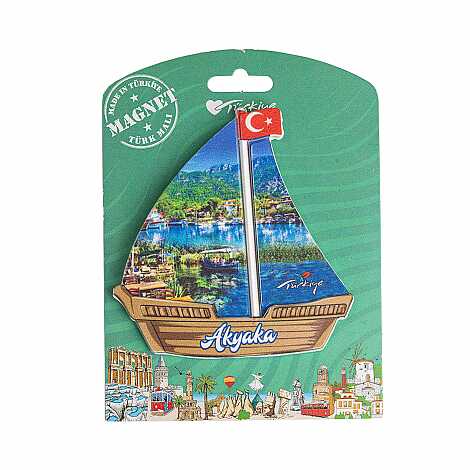 Akyaka Temalı Uv Baskılı Kartonetli Plastik Magnet - 4