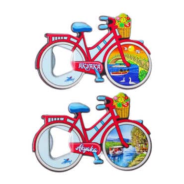 Akyaka Themed UV Bicycle Bottle Opener - 2