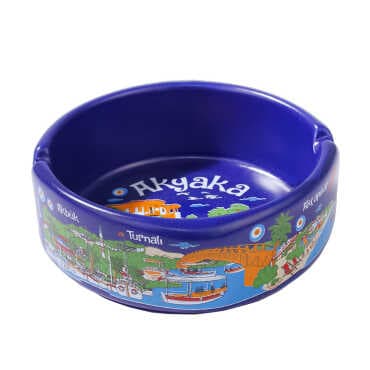 Akyaka Temalı Yöresel Büyük Küllük 100*40 Mm - 2