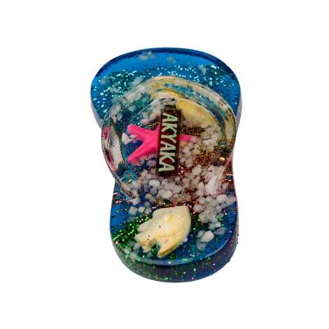 Akyaka Themed Clear Polyester Refrigerator Magnet - 11