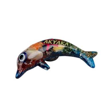 Akyaka Themed Clear Polyester Refrigerator Magnet - 14