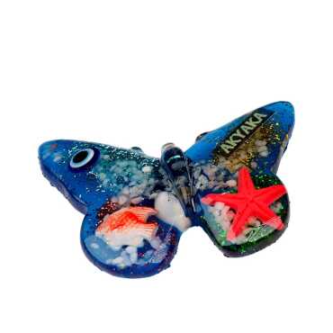 Akyaka Themed Clear Polyester Refrigerator Magnet - 12