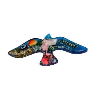 Akyaka Themed Clear Polyester Refrigerator Magnet - 7