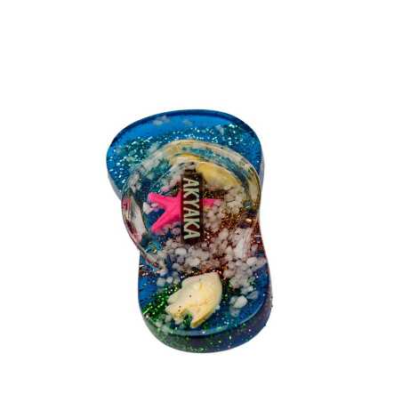 Akyaka Themed Clear Polyester Refrigerator Magnet - 3