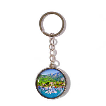 Akyaka Themed Myros Round Keychain 40x100 mm - 4