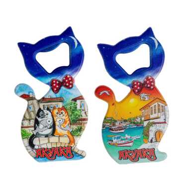 Akyaka Themed UV Cat Bottle Opener - 2