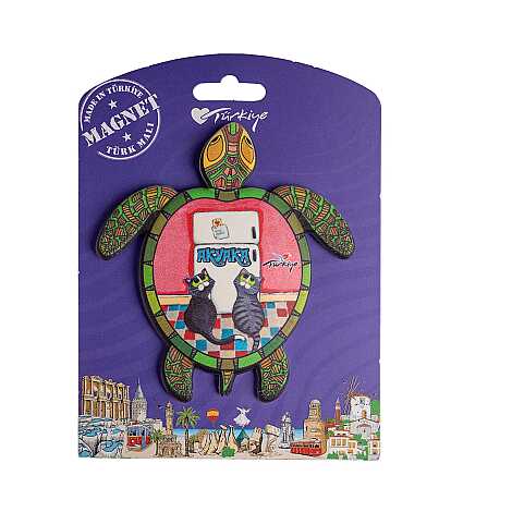 Akyaka Themed UV Printed Carded Plastic Refrigerator Magnet - 6