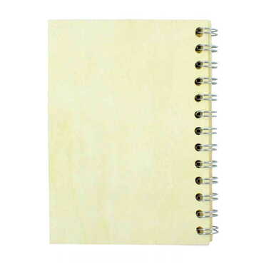 Toptan Alaçatı Bölgesi Temalı Ahşap Kapaklı Defter 90x140 mm - Thumbnail