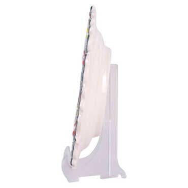 Toptan Alaçatı Bölgesi Temalı Çini Myros Resim Tabak 12 cm - 4