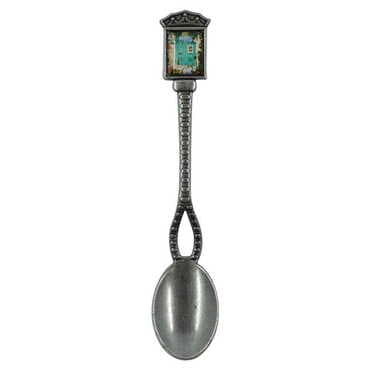 Alacati Region Themed Decorative Metal Spoon