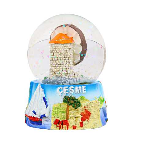 Alaçatı Bölgesi Temalı Polyester Suluküre 45 Mm - 5