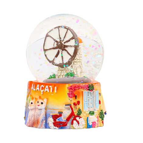 Alaçatı Bölgesi Temalı Polyester Suluküre 65 Mm - 2
