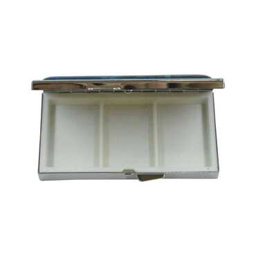 Alacati Region Themed Customised Metal Epoxy Rectangular Pill Box 84x45x13 mm - Thumbnail