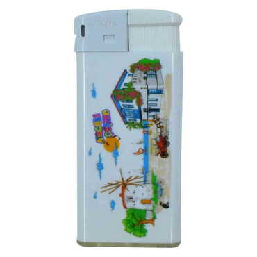 Myros - Alacati Region Themed Customised Plastic Large Magneto Lighter