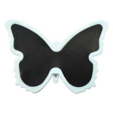 Alacati Region Themed Customised UV Printed Plastic Base Butterfly Shaped Fridge Magnet 80x58 mm - Thumbnail