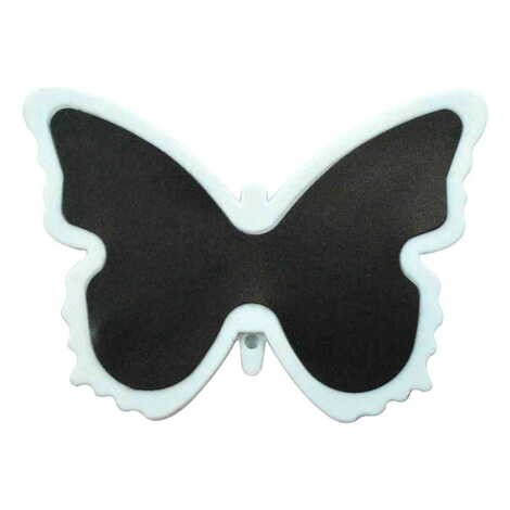 Alacati Region Themed Customised UV Printed Plastic Base Butterfly Shaped Fridge Magnet 80x58 mm