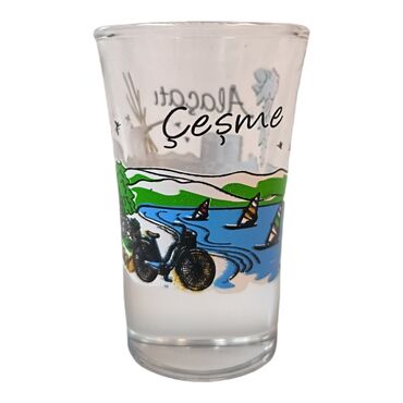 Alacati Themed Custom Printed Shot Glass 45x70 mm - Standart - 2