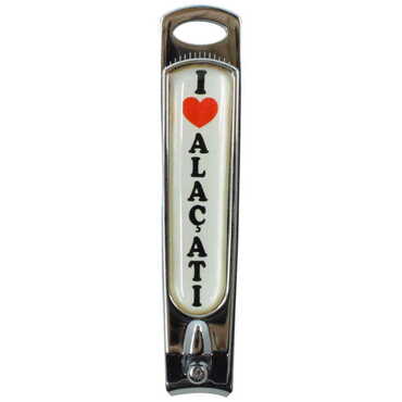 Alacati Themed Customised Metal Epoxy Nail Clipper 16x80x15 mm - Thumbnail