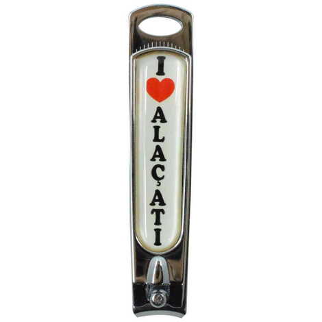 Alacati Themed Customised Metal Epoxy Nail Clipper 16x80x15 mm