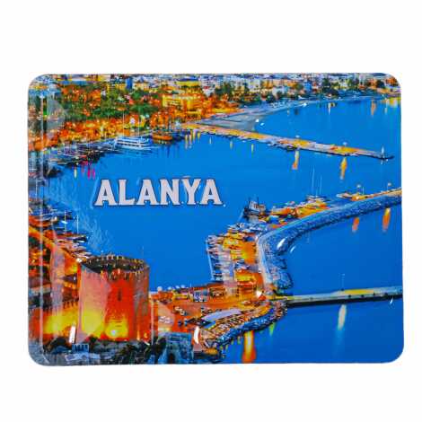 Alanya Temalı Kabartma Pvc Magnet 70*90 Mm - 5